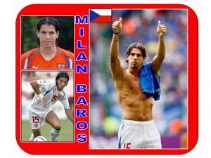 Milan Baros (Czech Republic) Mouse Pad