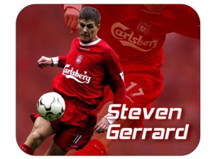 Steven Gerrard (England) Mouse Pad