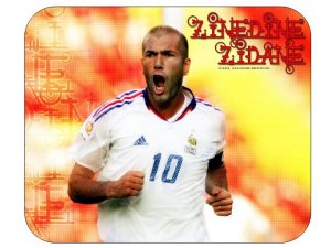 Zinedine Zidane (France) Mouse Pad