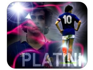 Michel Platini (France) Mouse Pad