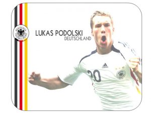 Lukas Podolski (Germany) Mouse Pad