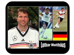 Lothar Matthaus (Germany) Mouse Pad