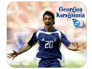 Georgios Karagounis (Greece) Mouse Pad