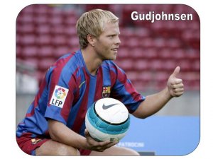 Eidur Gudjohnsen (Iceland) Mouse Pad