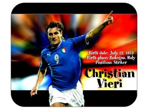 Christian Vieri (Italy) Mouse Pad