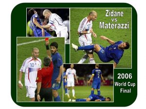 Marco Materazzi vs Zidane Heatbutt Mouse Pad