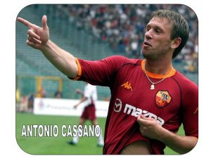 Antonio Cassano #1 (Italy) Mouse Pad