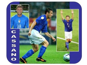 Antonio Cassano #2 (Italy) Mouse Pad