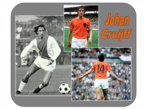 Johan Cruijff (Cruyff)  (Netherlands) Mouse Pad