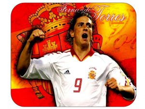 Fernando Torres (Spain) Mouse Pad