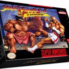 Street Fighter II Turbo SNES Game & Box