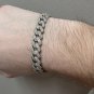 10mm Moissanite Cuban Chain bracelet