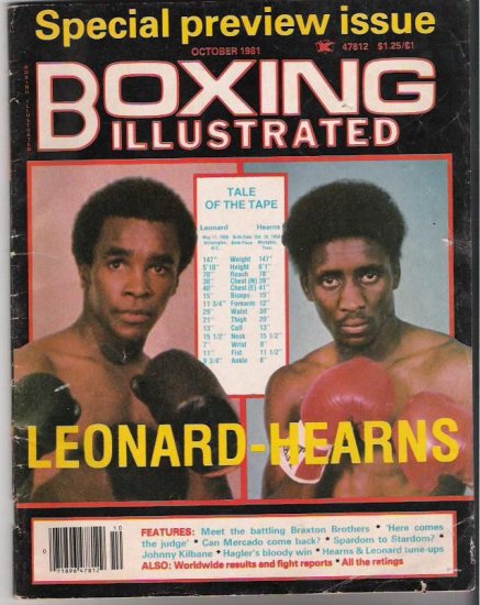 Boxing Illustrated- Special Preview- Leonard-Hearns