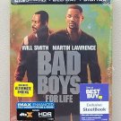 Bad Boys For Life Limited Edition Collectible Steelbook 4K Ultra HD Movie