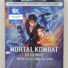 Mortal Kombat Legends Battle Of The Realms Best Buy Limited Edition Steelbook 4K Ultra HD Movie