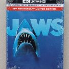 Jaws Best Buy Limited Edition Collectible Steelbook 4K Ultra HD Movie