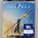 Aquaman Best Buy Limited Edition Collectible Steelbook 4K Ultra HD Movie