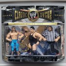 wwe wwf ljn classic superstars jake roberts, andre the giant & big john studd wrestling figures