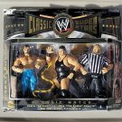 wwe wwf ljn classic superstars jake roberts, andre the giant & big john studd wrestling figures