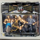 wwe wwf ljn classic superstars jake roberts, andre the giant & big john studd wrestling figures