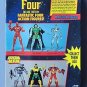 wwe wwf ljn hasbro classic superstars 10" fantastic four silver surfer action figure