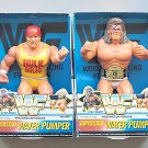 wwf ljn hasbro wrestling superstars 8" hulk hogan & ultimate warrior water pump wrestling figures wwf ljn hasbro wrestling superstars 8" hulk hogan & ultimate warrior water pump wrestling figures