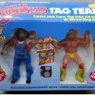 wwf ljn hasbro wrestling superstars tag team hillbilly jim & hulk hogan wrestling figures