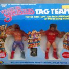 wwf ljn hasbro wrestling superstars tag team iron sheik & nikolai volkoff wrestling figures