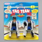 awa wwf ljn wrestling superstars tag team long riders bill Irwin & scott Irwin wrestling figures