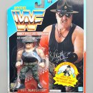 wwf ljn hasbro wrestling superstars series 3 french blue card sgt. slaughter wrestling figure wwf ljn hasbro wrestling superstars series 3 french blue card sgt. slaughter wrestling figure