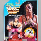 wwf ljn hasbro wrestling superstars series 4 blue card variant bret "hitman" hart wrestling figure