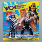 wwe wwf ljn hasbro wrestling superstars tag team hulk hogan & randy savage wrestling figures