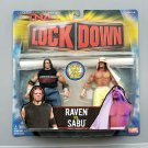 wwe wwf ljn tna jakks pacific classic superstars lock down raven vs sabu wrestling figures wwe wwf ljn tna jakks pacific classic superstars lock down raven vs sabu wrestling figures