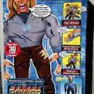 wwe wcw wwf ljn wrestling superstars 21" x-men sabretooth bashin brawlers wrestling figure