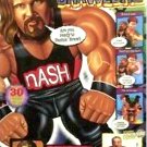 wwe wcw wwf ljn wrestling superstars electronic 21" bashin brawlers kevin nash wrestling figure
