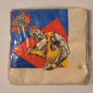 wwf ljn hasbro wrestling superstars hulk hogan hulkamania beverage napkins wwf ljn hasbro wrestling superstars hulk hogan hulkamania beverage napkins