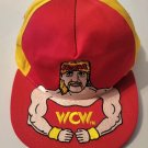 wcw wwe wwf ljn hasbro wrestling superstars hulk hogan "hulkamania" wrestling hat wcw wwe wwf ljn hasbro wrestling superstars hulk hogan "hulkamania" wrestling hat