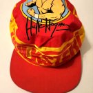 wwf ljn hasbro wrestling superstars hulk hogan "hulkster" wrestling hat
