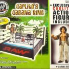 wwe wwf ljn hasbro classic superstars carlito's cabana ring w/carlito wrestling figure