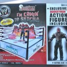 wwe wwf ljn hasbro classic superstars I'm comin' to getcha ring w/boogyman wrestling figure