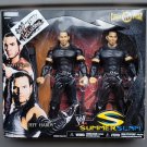 wwe wwf ljn hasbro classic superstars summerslam error jeff & matt hardy wrestling figures