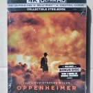 Oppenheimer Limited Edition Collectible Steelbook 4K Ultra HD Movie