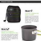 Camping Picnic Barbecue Pot With Single Picnic Portable Folding Pot Outdoor Pot Set 1 Person 2023