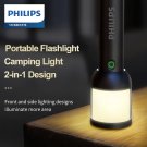 Portable Camping Lamp Flashlight 2-in-1 4 Lighting Modes USB C Rechargeable