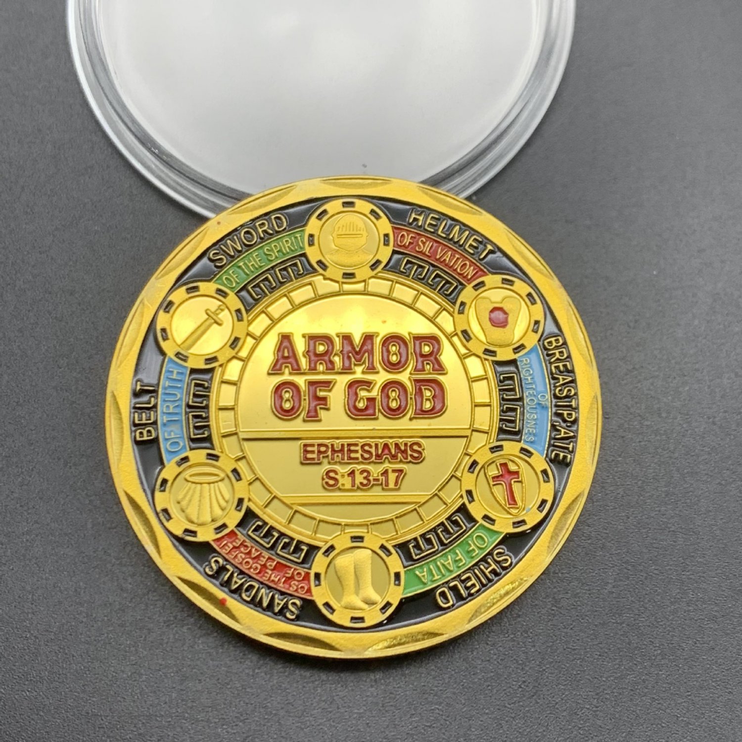 US Navy Assault Gold Plated Commemorative Coin Military Fan Metal