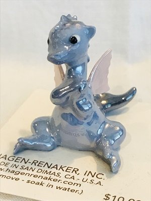 Hagen Renaker Spotted Blue Dragon - NEW #892
