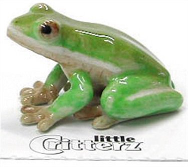 Little Critterz Pond Green Tree Toad LC316