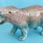 Hippopotamus, Hippo Bone China Vintage Japan Figurine