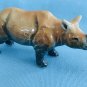 Rhinoceros, Bone China Vintage Japan Figurine