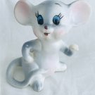 Whimsical Mouse, Bone China Vintage Japan Figurine